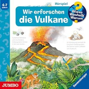 Cover for Sandra Noa · Wieso? Weshalb? Warum? Wir erforschen die Vulkane (Lydbok (CD)) (2024)