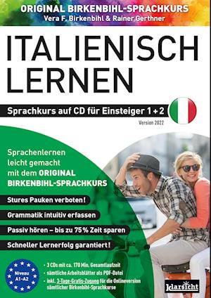 Italienisch lernen für Einsteiger 1+2 (ORIGINAL BIRKENBIHL) - Vera F. Birkenbihl - Audiolivros - Klarsicht Verlag - 9783985840205 - 31 de março de 2023