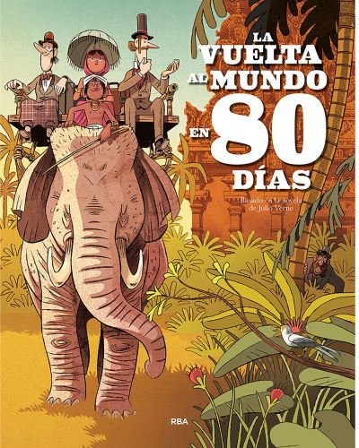 Cover for Julio Verne · La vuelta al mundo en 80 d?as (Innbunden bok) (2022)