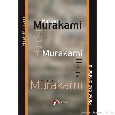 Cover for Haruki Murakami · Pisac kao profesija (Bog) (2019)