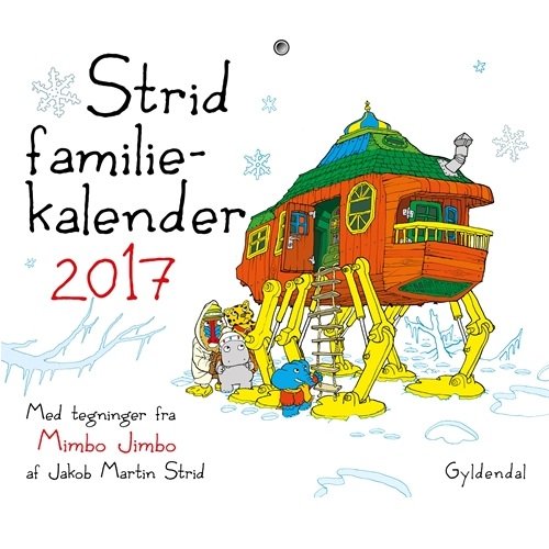 Cover for Jakob Martin Strid · Strid Familiekalender 2017 (Sewn Spine Book) [1e uitgave] (2016)