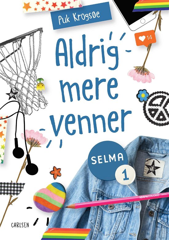 Cover for Puk Krogsøe · Selma: Selma (1) - Aldrig mere venner! (Bound Book) [1. Painos] (2018)