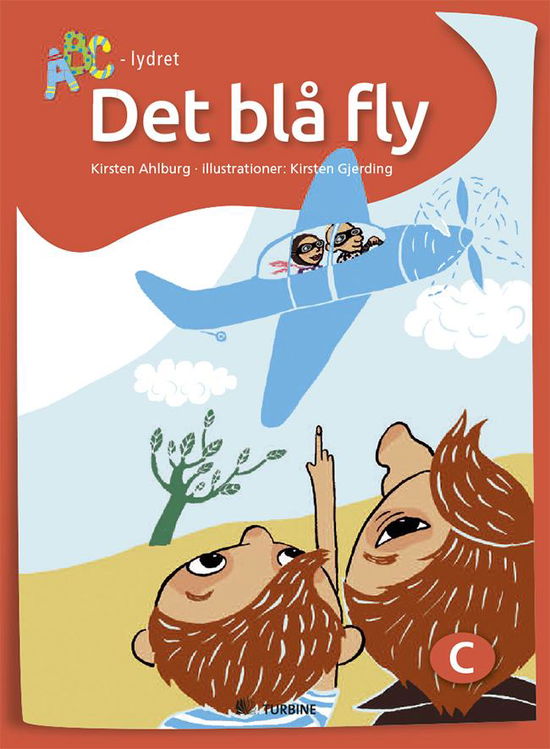 Cover for Kirsten Ahlburg · ABC-lydret: Det blå fly (Hardcover bog) [1. udgave] (2016)