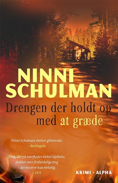 Cover for Ninni Schulman · Hagfors: Drengen der holdt op med at græde (Paperback Book) [1th edição] (2022)
