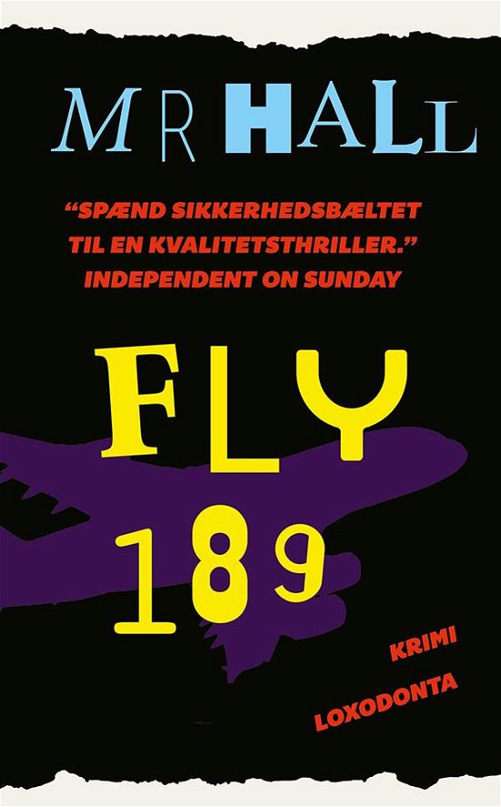 Cover for M R Hall · Ligsynsdommeren: Fly 189 (Hardcover Book) [1. Painos] (2016)