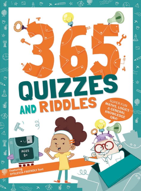 365 Quizzes and Riddles: Super fun, maths, logics and general knowledge Q & As - Paola Misesti - Książki - White Star - 9788854420205 - 9 października 2023