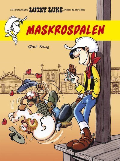 Lucky Luke : Maskrosdalen - Ralf König - Livres - Cobolt Förlag - 9789180580205 - 13 avril 2023