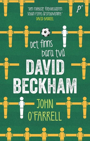 Cover for John O'Farrell · Det finns bara två David Beckham (ePUB) (2017)