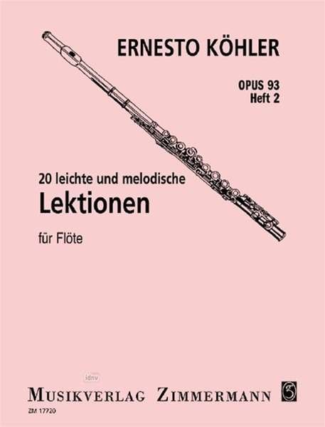 Cover for Köhler · 20 leichte und melodisch.ZM17720 (Bok)