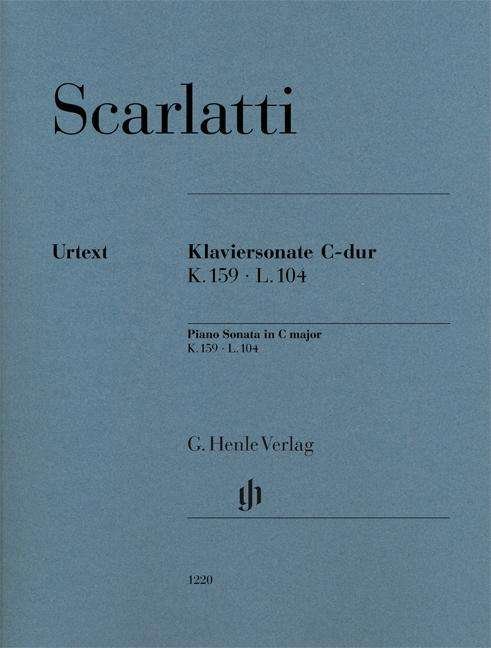 Klavierso.C-dur K. 159.HN1220 - Scarlatti - Books -  - 9790201812205 - 
