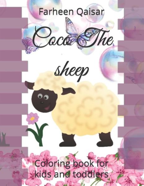 Cover for Farheen Qaisar · Coco The sheep: Coloring book for kids and toddlers (Paperback Book) (2022)