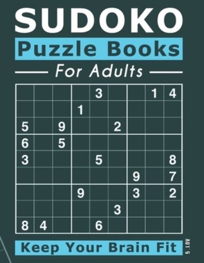 Cover for Agenda Book Edition · SUDOKO Puzzle Books for Adults (Paperback Book) (2020)