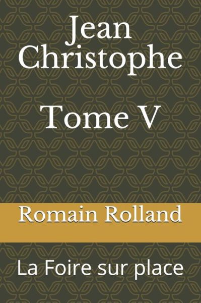 Cover for Romain Rolland · Jean Christophe Tome V (Paperback Book) (2020)