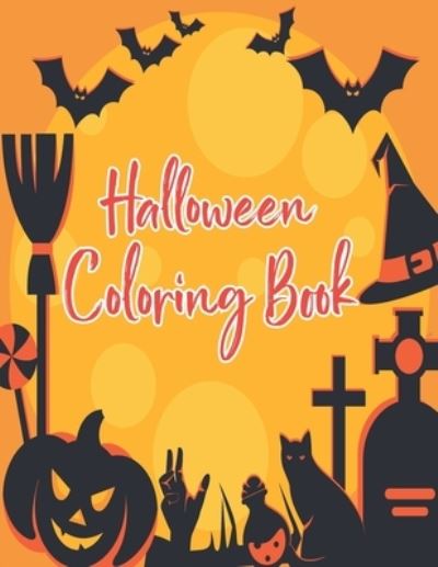 Cover for Mofiz Publication · Halloween coloring book (Paperback Bog) (2020)