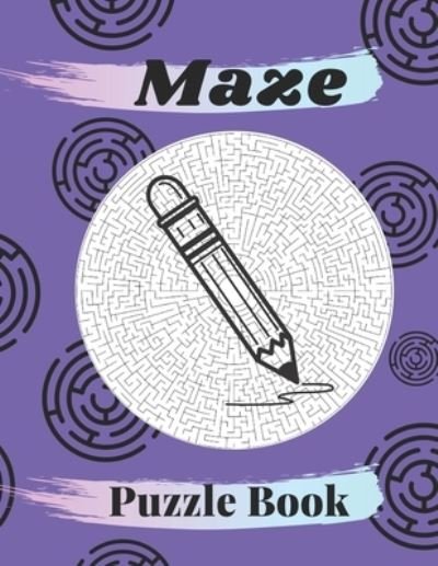 Cover for Aymane Jml · Maze puzzle Book (Paperback Book) (2021)