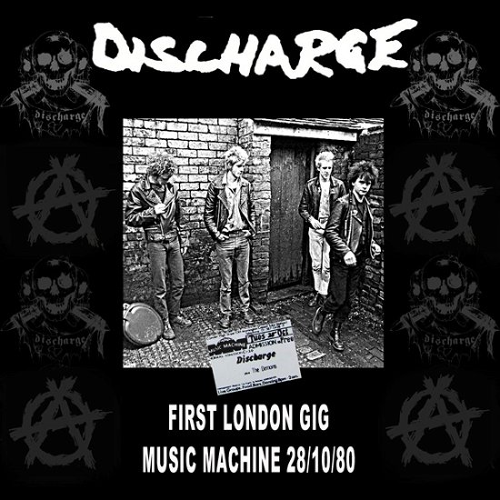 Cover for Discharge · Music Machine 28/10/80 - First London Gig (Transparent Purple Vinyl + Poster) (LP) (2023)
