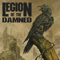 Cover for Legion of the Damned · Ravenous Plague (Yellow Vinyl) (LP) (2018)