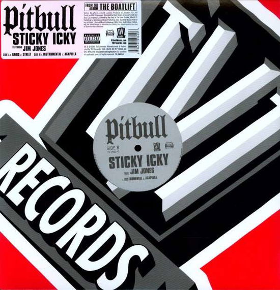 Cover for Pitbull · Sticky Icky (12&quot;) (2007)