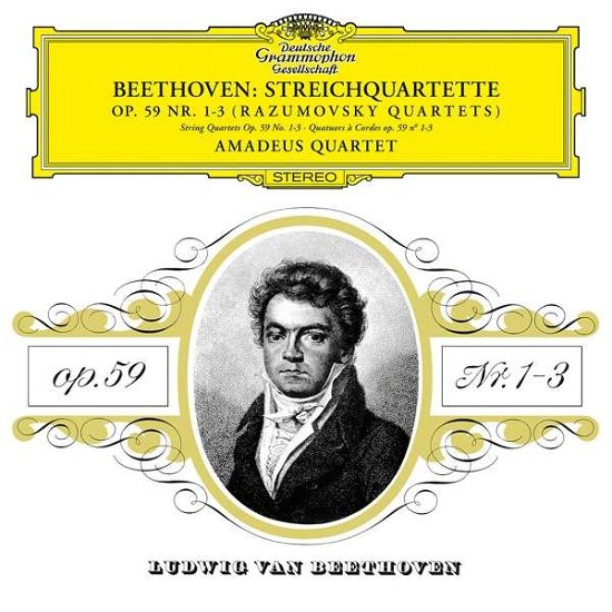 String Quartet No 7 in F Op 59 No 1 - Beethoven / Amadeus Quartet - Musikk - DEUTSCHE GRAMMOPHON - 0028947981206 - 3. november 2017