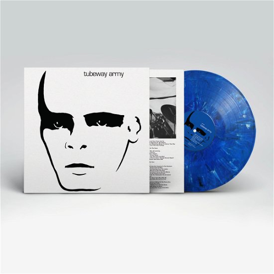 Cover for Tubeway Army · Tubeway Army (Marbled Blue Vinyl) (LP) [Limited edition] (2023)