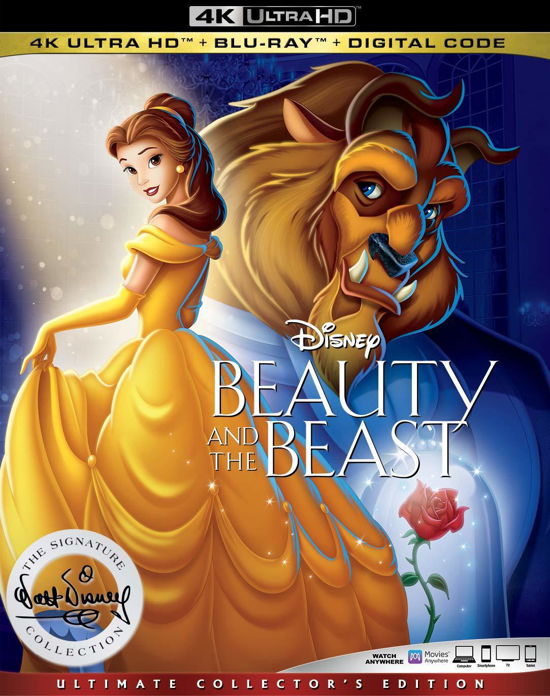 Cover for Beauty &amp; Beast: Walt Disney Signature Collection (4K Ultra HD) (2020)