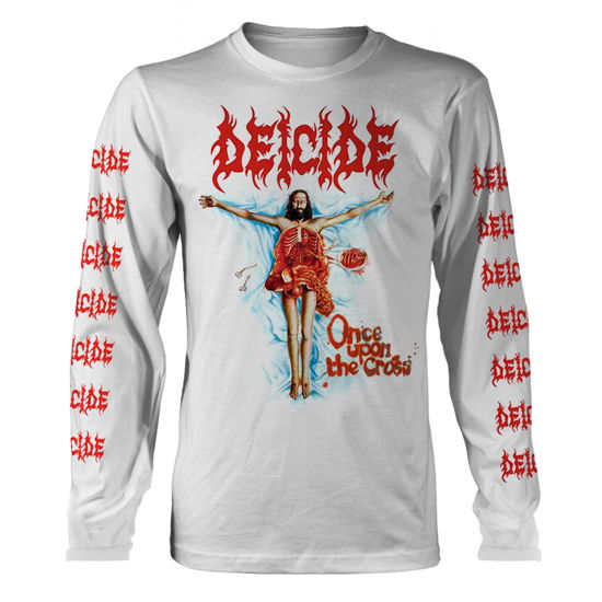 Cover for Deicide · Once Upon the Cross (White) (Shirt) [size XXL] (2021)