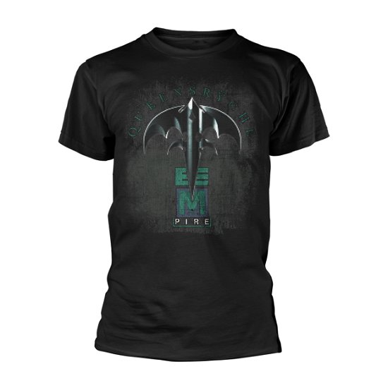 Cover for Queensryche · Empire 30 Years (T-shirt) [size S] [Black edition] (2018)