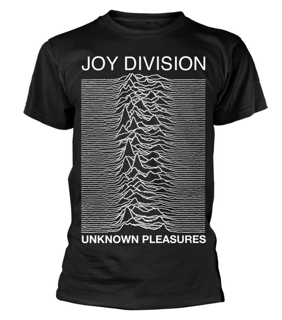 Cover for Joy Division · Unknown Pleasures (Black) (Old) (T-shirt) [size S] [Black edition] (2018)