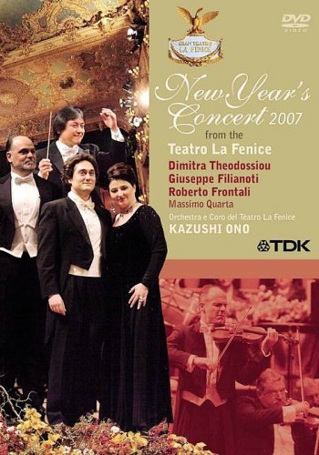 Cover for Teatro La Fenice / Ono / Theodossiou / Filianoti / Frontali · New Years Concert 2007 - Teatro La Fenice (DVD) (2007)