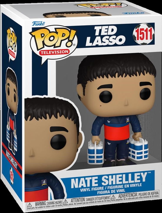 Funko Pop Vinyl TV Ted Lasso Nate with Water - Pop! Vinyl - Produtos - Funko - 0889698707206 - 1 de julho de 2025