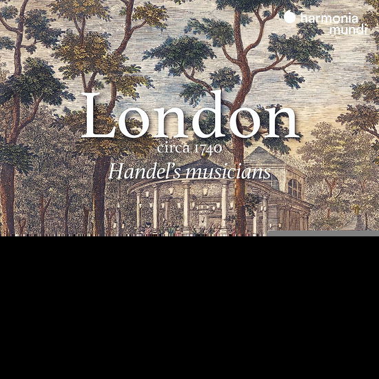 Cover for La Reveuse / Florence Bolton / Benjamin Perrot · London Circa 1740: Handel's Musicians (CD) (2023)