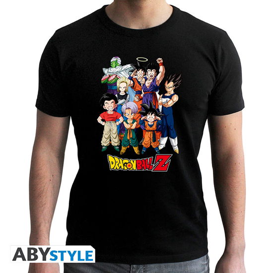 Dragon Ball: Dbz/ Goku'S Group Black New Fit (T-Shirt Unisex Tg. L) - T-Shirt Männer - Merchandise - ABYstyle - 3665361077206 - 7. februar 2019