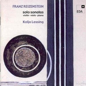 Cover for Franz Reizenstein / Kolja Lessing · Solo Sonatas (CD) (2010)