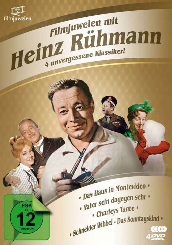 Cover for Heinz Rühmann · Filmjuwelen Mit Heinz Rühmann (DVD) (2018)