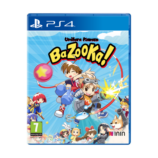 Cover for Inin United Games Entertainment · Umihara Kawase Bazooka Ps4 (GAME)