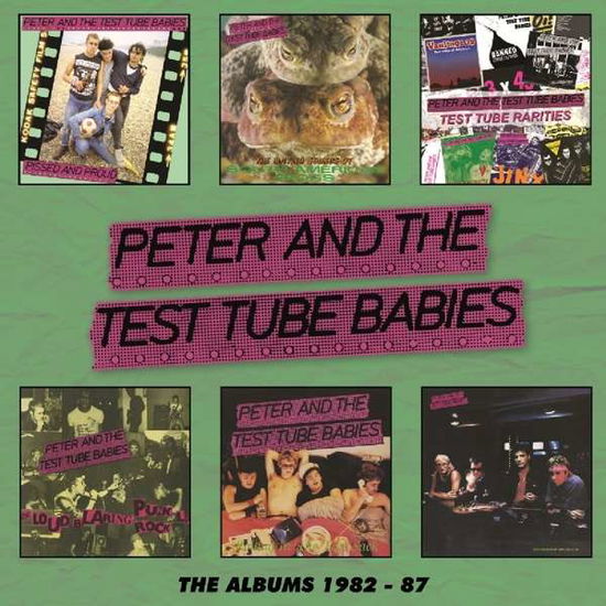 Cover for Peter &amp; the Test Tube Babies · Albums 1982-1987 (CD) (2018)