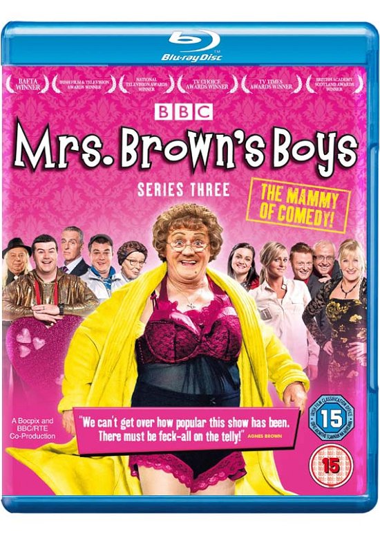 Cover for Mrs Brown's Boys: Series 3 [ed · Mrs Brown's Boys: Series 3 [Edizione: Regno Unito] (Blu-ray) (2013)