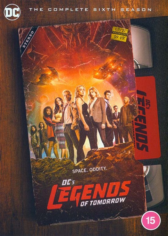 Cover for Dc Legends of Tomorrow S6 Dvds · DC Legends Of Tomorrow Season 6 (DVD) (2021)