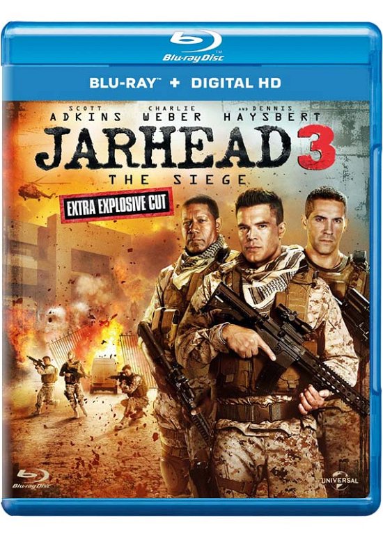 Cover for Jarhead 3 - The Siege (Blu-ray) (2016)