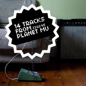 Cover for 14 Tracks from Planet Mu / Various (CD) (2011)