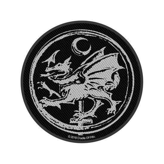 Cradle Of Filth Standard Woven Patch: Order of the Dragon - Cradle Of Filth - Koopwaar - PHD - 5055339792206 - 19 augustus 2019