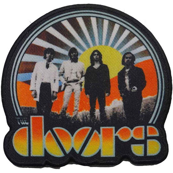 The Doors Standard Printed Patch: Sunrise - The Doors - Koopwaar -  - 5056561000206 - 