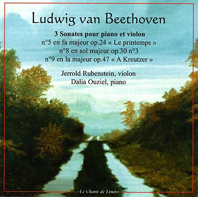 Cover for Beethoven L. Van · 3 Sonates Pour Piano et V (CD) (2020)
