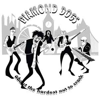 Cover for Diamond Dogs · About the Hardest Nut to Crack (CD) (2023)