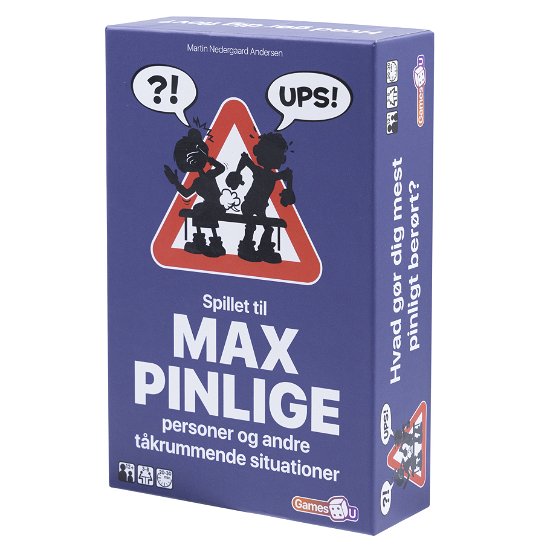 Max Pinlige - Games4u - Jogo de tabuleiro -  - 5704907952206 - 21 de setembro de 2023