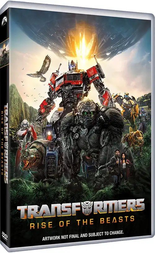 Cover for Transformers · Transformers: Rise Of The Beasts (DVD) (2023)