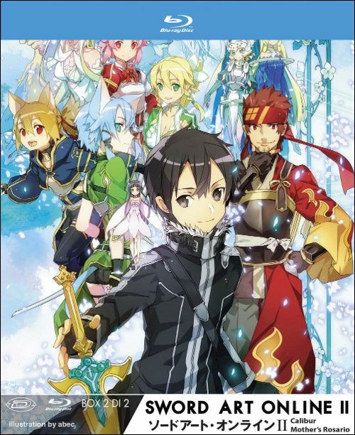 Cover for Sword Art Online II - Box #02 (Blu-ray) [Limited edition] (2017)