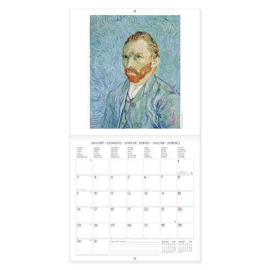 Legami · Vincent Van Gogh Wall Calendar 2023 (Calendar) (2022)