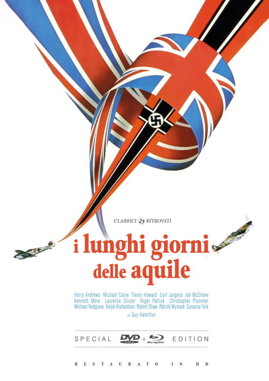 Cover for L Olivierm Cainei Mcshanet Howardr Shawh Andrewss · Lunghi Giorni Delle Aquile (I) (Special Edition) (Dvd+Blu-Ray) (DVD) [Special edition] (2022)