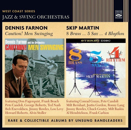 Cover for Farnon, Dennis / Skip Martin · Presenting Rare And Obscure Jazz Albums (CD) (2022)